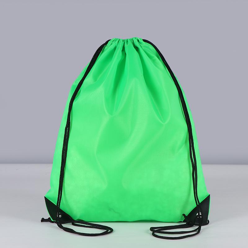 Polyester-Kordelzugrucksack mit individuellem Logo für Marathon oder Fußball