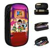 Teen Titans Go Heroes Pencil Case Pen Bag Kids Large Storage School Supplies Gifts Pencilcases