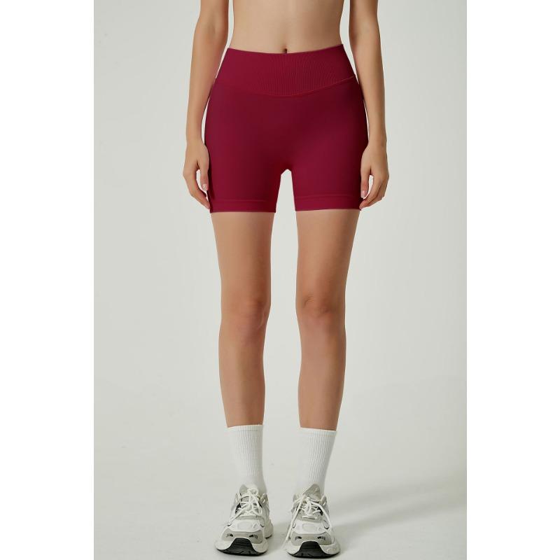 High Waist Seamless Tummy Control Butt Lift Quick Dry Yoga Shorts