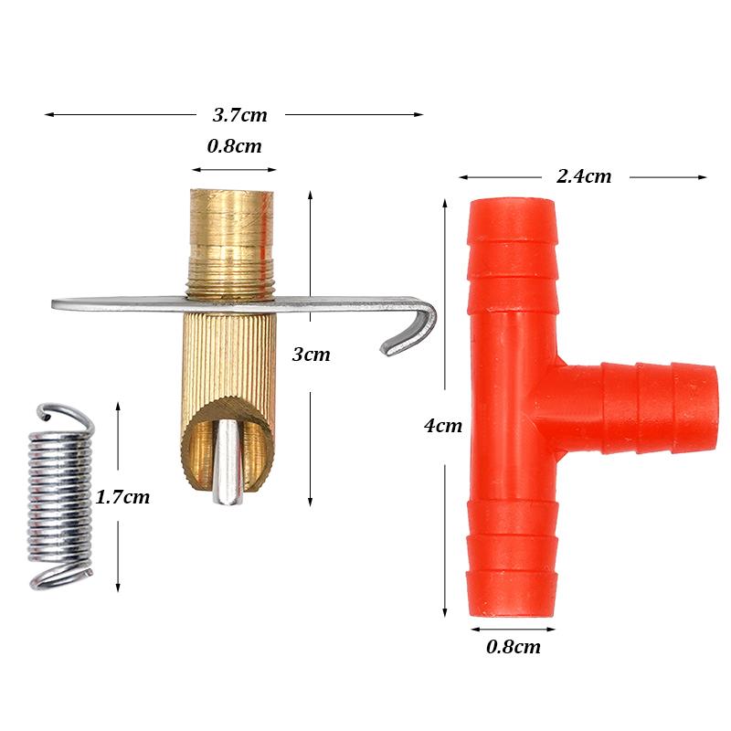 10Pcs Automatic Rabbit Nipples Drinker, Animal Water Feeding Tools, Rabbit Bunny Pet Rodents Drinking Fountains Nipple Tools 10pcs