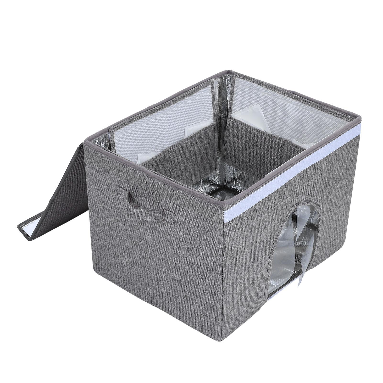 Pet Cooling House Foldable Portable Lasting Cat Dog Cooling Ice House for Home Outdoor Travel