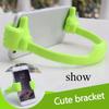 Creative mobile phone holder, thumb holder, desktop holder, portable holder, digital, cute holder.