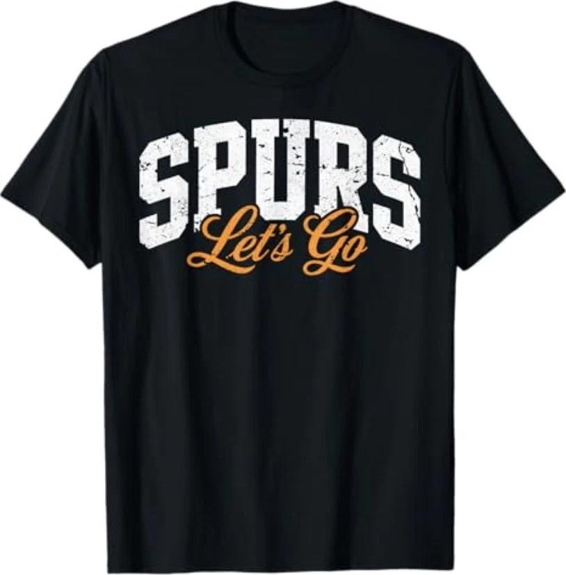 Retro Design Vintage Spurs Tee T-Shirt 2XL