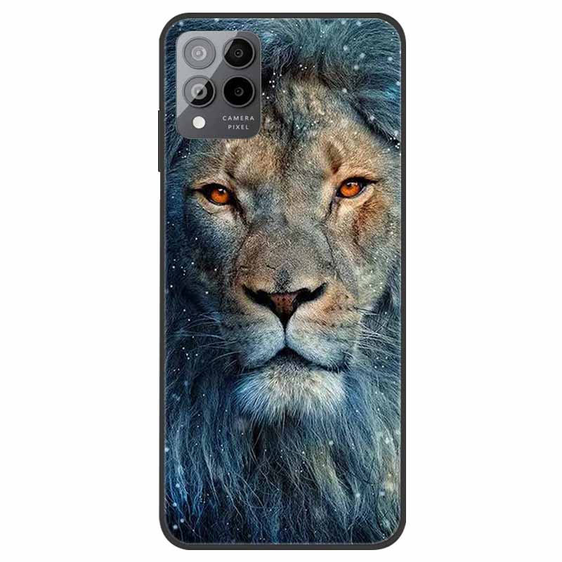 Case For T-Mobile REVVL 6 5G Animals Soft Silicone TPU Phone Back Cover for T-Mobile Revvl 6 Pro 5G Coque Protective Wolf Cat