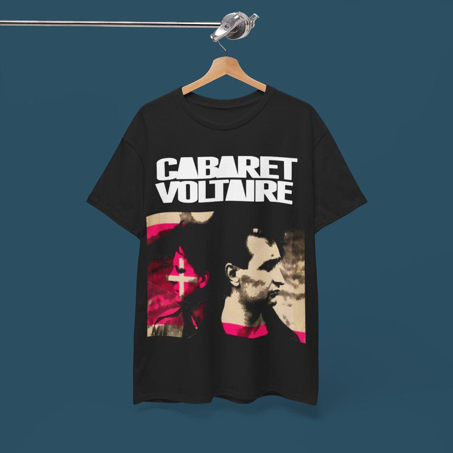 Cabaret Voltaire Band T shirt – Post Punk Techo - Malaria! S