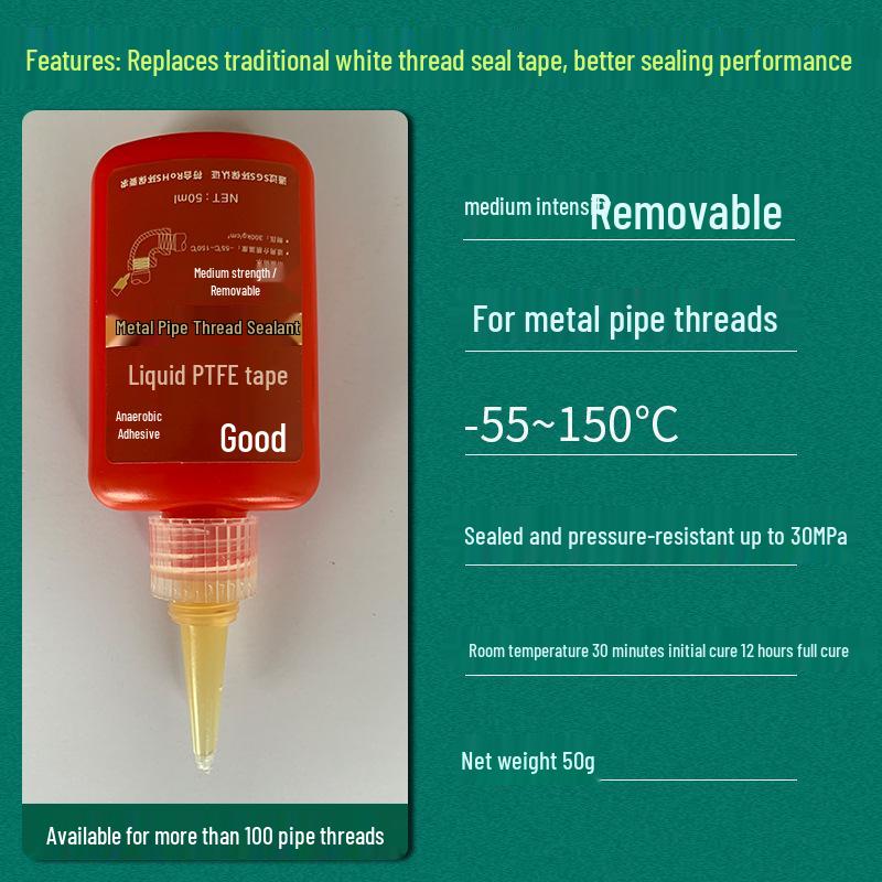 GoodScrew Threadlocker: Anaerobic Glue & Sealant for Secure Fastening, Anti-Loosening, Strong Adhesive Liquid for Threads
