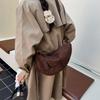 Dumpling Bag Women's Autumn New Niche Design Single Shoulder Bag Large Capacity Versatile Commuting Crossbody Bag