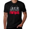 Kun For Mine Ninjas T-shirt Simpel Afslappet Kortærmet Bomulds T-shirt