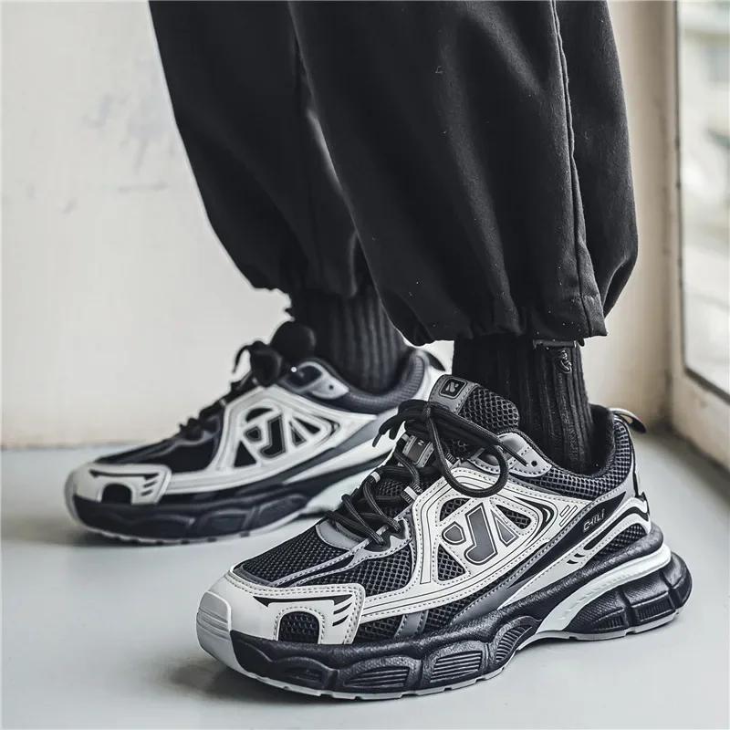 Sneakers Men's Fashion Breathable Flat Shoes Woman Soft Sole Walking Vulcanized Shoes Female Casual New Sneaker Zapatos De Mujer