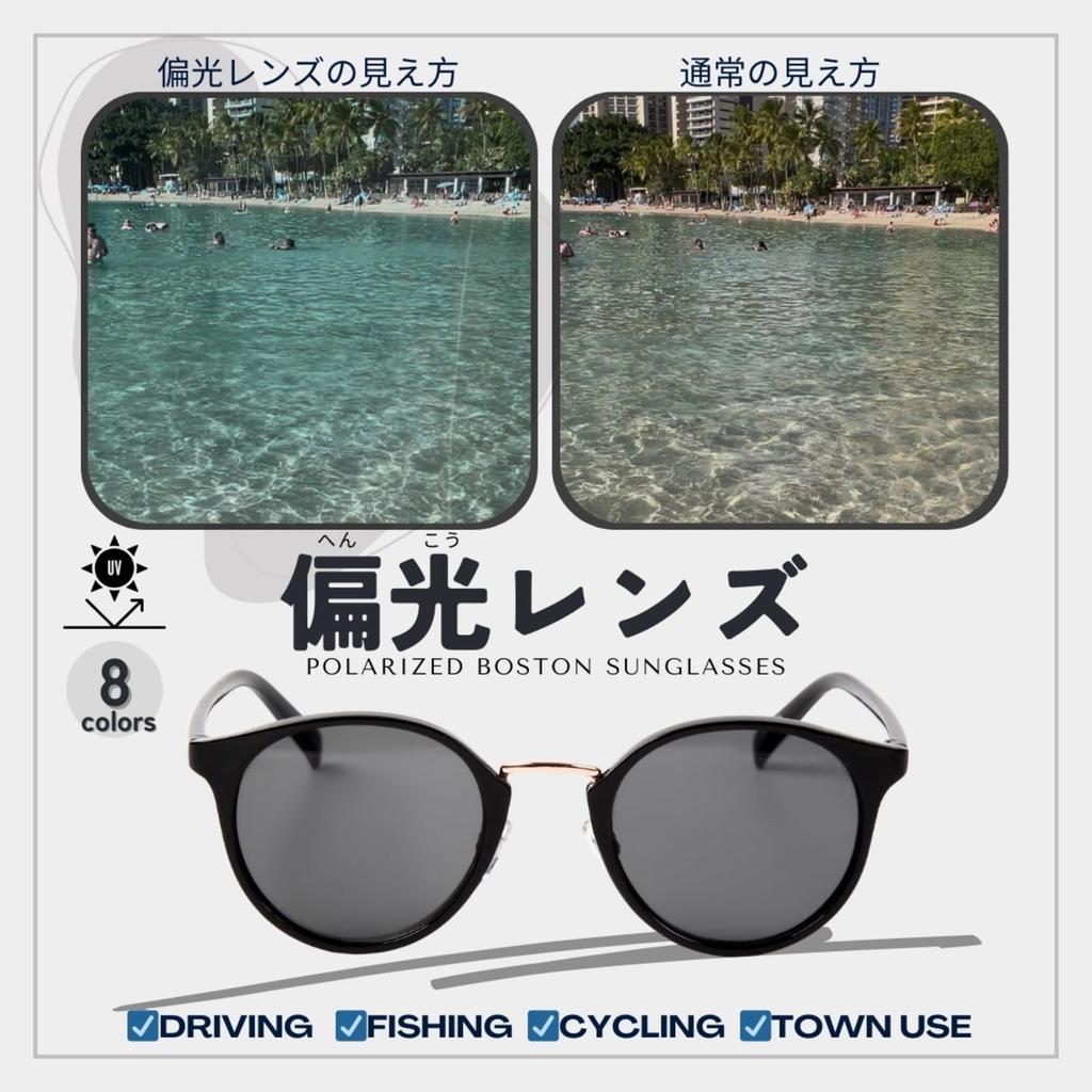 [What Say] FASHION OUTDOOR UV400 Polarized Lenses Gold Bridge Classic Frame Colored Lens Sunglasses Fashion Glasses for Men and Women (Black, Matte