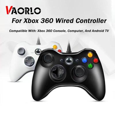 VAORLO Για Xbox 360/ Slim Microsoft USB Ενσύρματο Χειριστήριο PC Android TV Gamepad Gamepad Κονσόλα Ενσύρματο Για XBOX 360 Χειριστήριο Παιχνιδιού