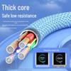 High-Quality Braided Data Cable for Apple 15PD20W & Huawei/Xiaomi 66W Fast Charging