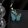 Elegant Purple And Blue Butterfly Pearl Brooch For Women, National Tide, Ancient Style, Light Luxury, High-End Sense, Fashion Temperament Pin