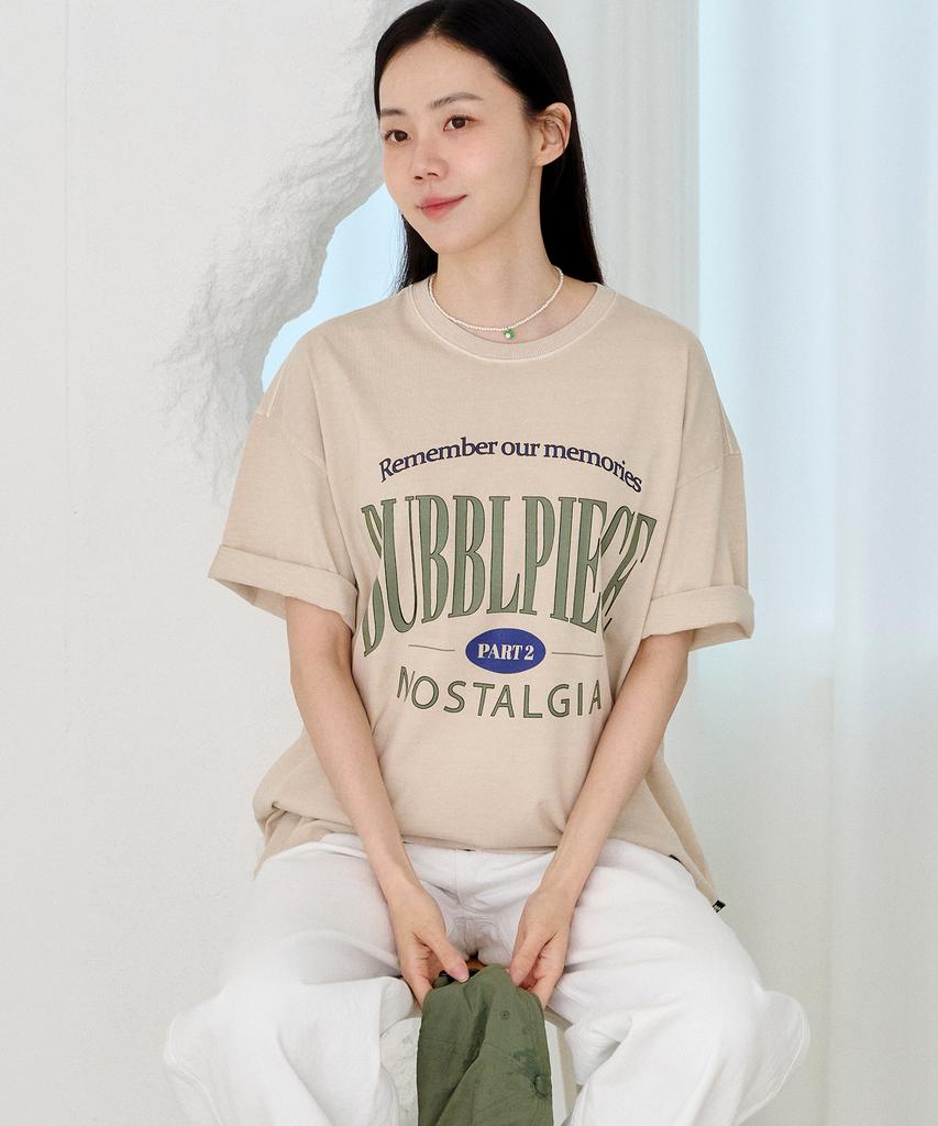 Beobeulpiseu Second Remember Pigment T-Shirt_Sand Beige