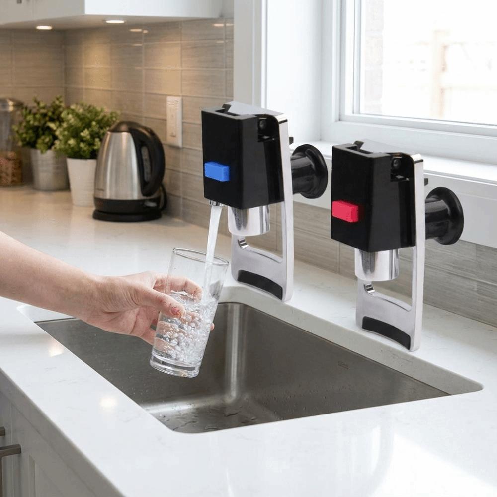 2pcs Leak-Free Performance Hot Drinking Machine Heat-Resistant Water Dispenser Household Use