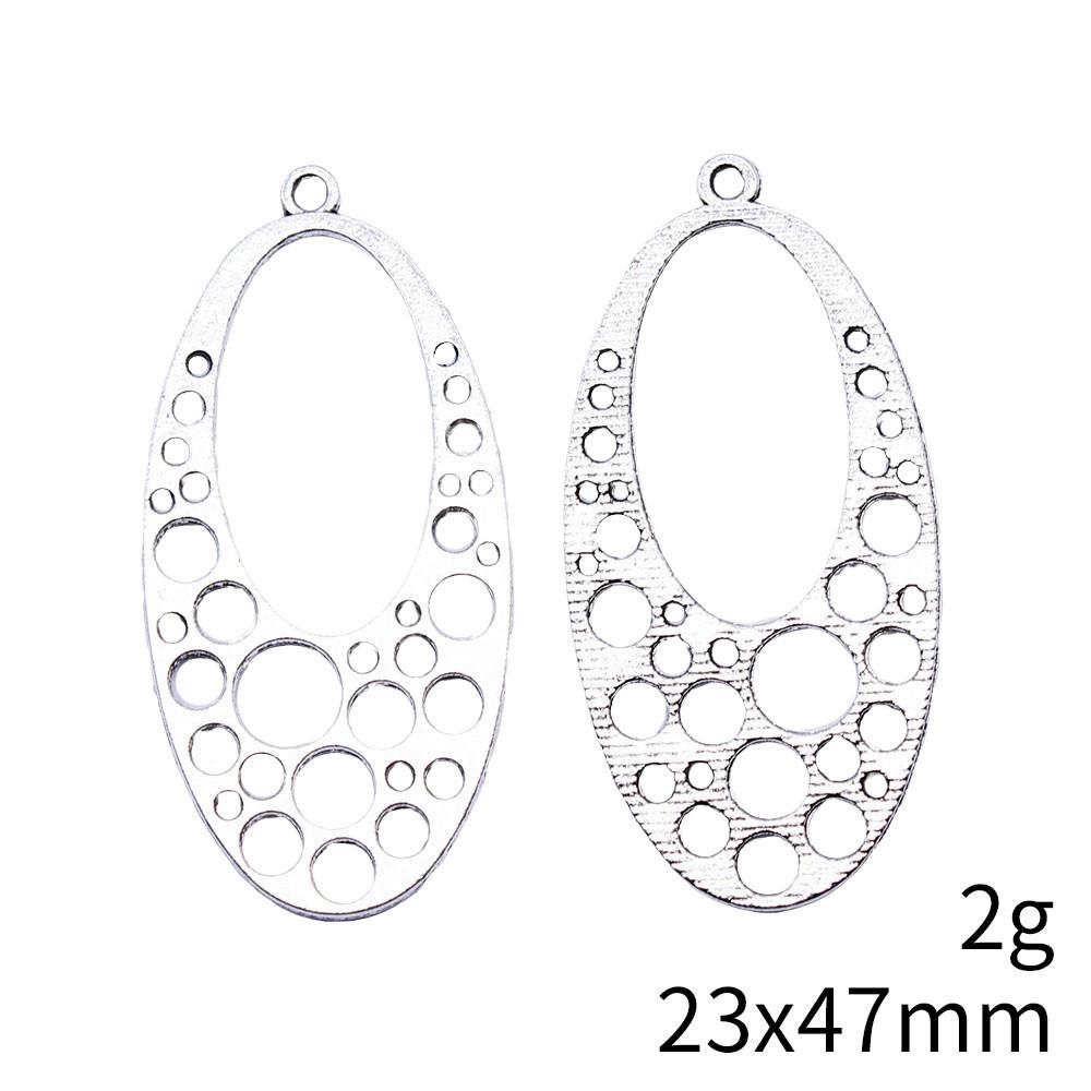 Mother's Day Charms For Bags Wave Water Drop Swirl Charms Pendant Audience Bag Pendant