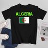 More Design Algeria Flag Algerian Unisex Tshirt Tees Tshirt Oneck T Shirts Unisex Boys Clothing 100 Cotton