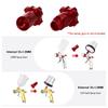 15Pcs Spray Gun Paint Mixing Cup H/O Type Quick Cup Spray Gun Tank 600ML Disposable Paint Cup with M16 Spray Gun Cup Adapter