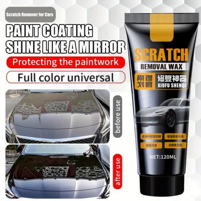 Car Scratch Repair Cream 120ml Automotive Scratch Repair Wax Deep Scratch Repair Kit for Cars Car Paint Scratch Remover