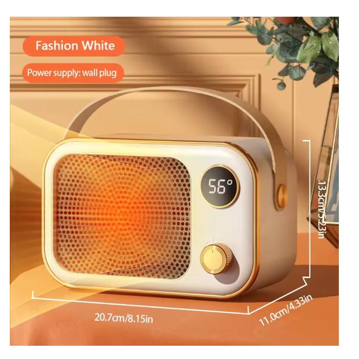 1200W Electric Space Heater Portable Home Heater Electric Heater Portable Heater with LED Screen PTC Ceramic Fast Heating