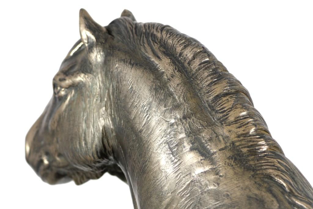 Koń Rasy Fell Pony - Ogier - Statuetka Z Koniem, Sylwetka Konia Na Drewnie, Prestiżowa Nagroda W Konkursie Marki Art-Dog