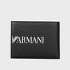 Emporio Armani Simple Logo Casual Portable Leather Wallet Men wallet Black EM003591-AF19355-UC001