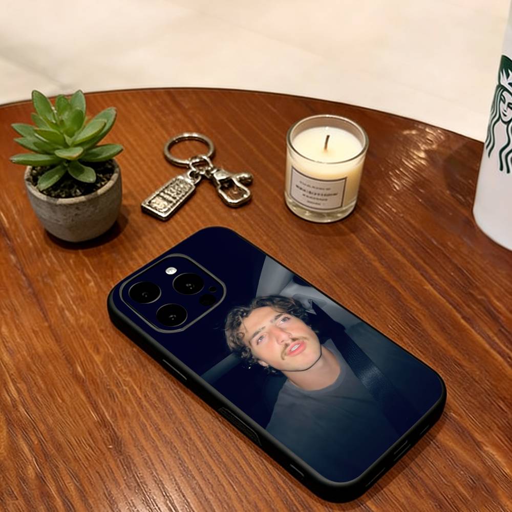 Singer Benson Boone Phone Case Soft Silicone black For IPhone 17 16 15 14 13 12 11 X XR Plus Pro Max Plus