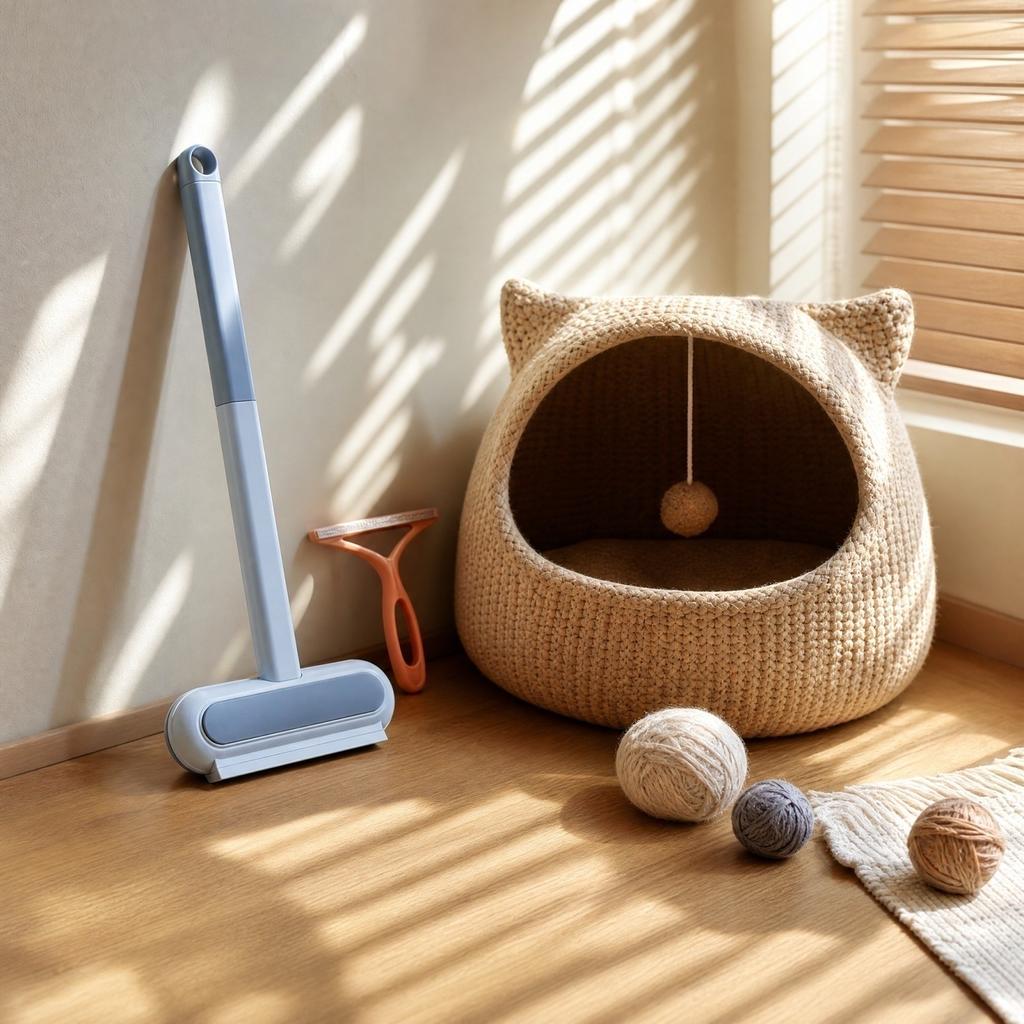Pet Hair Remover Brush for Cats Dogs Reusable Lint Roller for Furniture Clothes Car