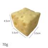 Cheese Cube Stress Ball Big Cheese Shapeable Squeeze Ball Non-Bounce Fidget Toy Sensory Anti-Stress Festival Gift Stress Relief