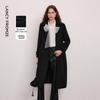 LANGZI 100% Pure Wool Tailored Winter Coat