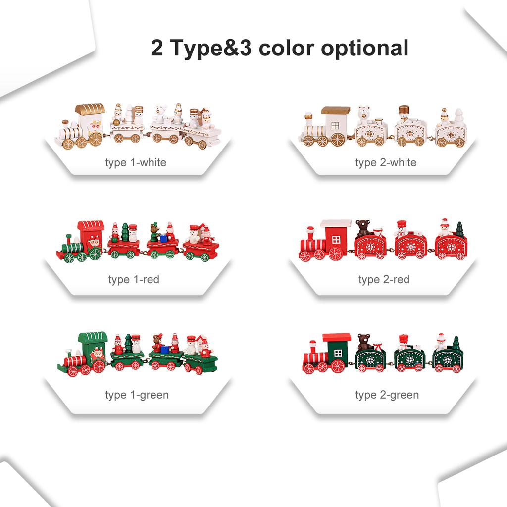 Christmas Decoration Christmas Train with Snowman Train Decor for Christmas Party Christmas Train Ornament Toys for Kids Gift Home Decoration