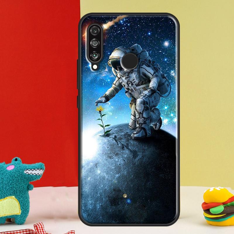 Moon Stars Space For Huawei Nova 9 10 SE 12i 12s 11i 5T Y91 Y90 Y60 Y70 Y72 Y61 P60 Pro P20 P30 P40 Lite Case