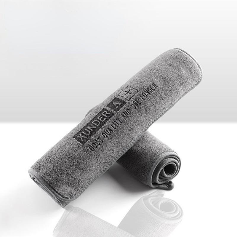 3Pcs Microfiber Thicken Car Wash Towel Universal Cleaning Drying Strong Water Absorption