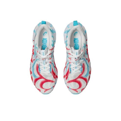 ASICS Novablast 5 Tokyo White Blue 1011C110-100 Men's Size