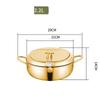 Stainless Steel Fryer 1PC Household Double Bottom Oil Saving Temperature Control Gas Induction Cooker Special Kitchen Supplies