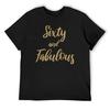 60th Birthday Humor T-Shirt Funny T-shirt Cotton Man T-shirts Blacks Mens Clothing