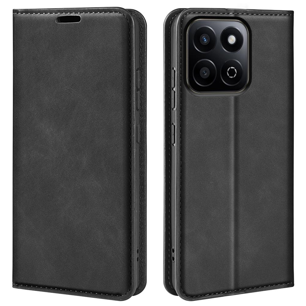 For Honor 200 Smart 5G/X7c 4G Case Skin-Touch Leather Wallet Phone Cover