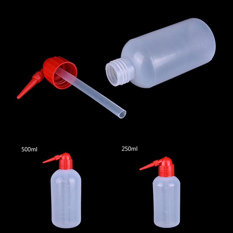 250Ml 500Ml Tattoo Squeeze Bottle Diffuser Green Soap Wash Lab Supply Plastic,