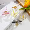 Transparent Butterfly Ornaments Shimmering Finish Clear Butterfly Sculpture Wedding Decors