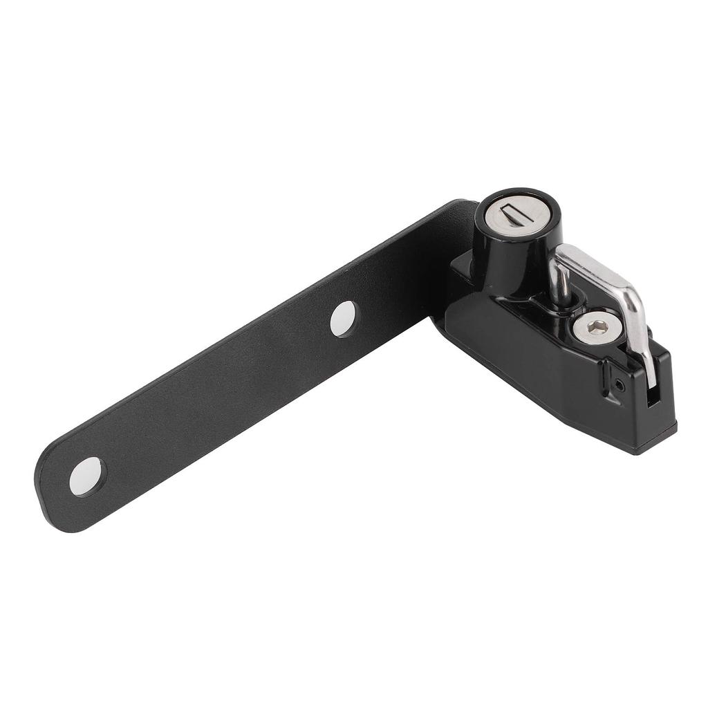 Motorcycle Helmet Lock Anti Theft Security Parts Fit Ninja 250/400 2018 Motorcycle Helmet Security Lock Aluminum Stainless Steel Black Silver