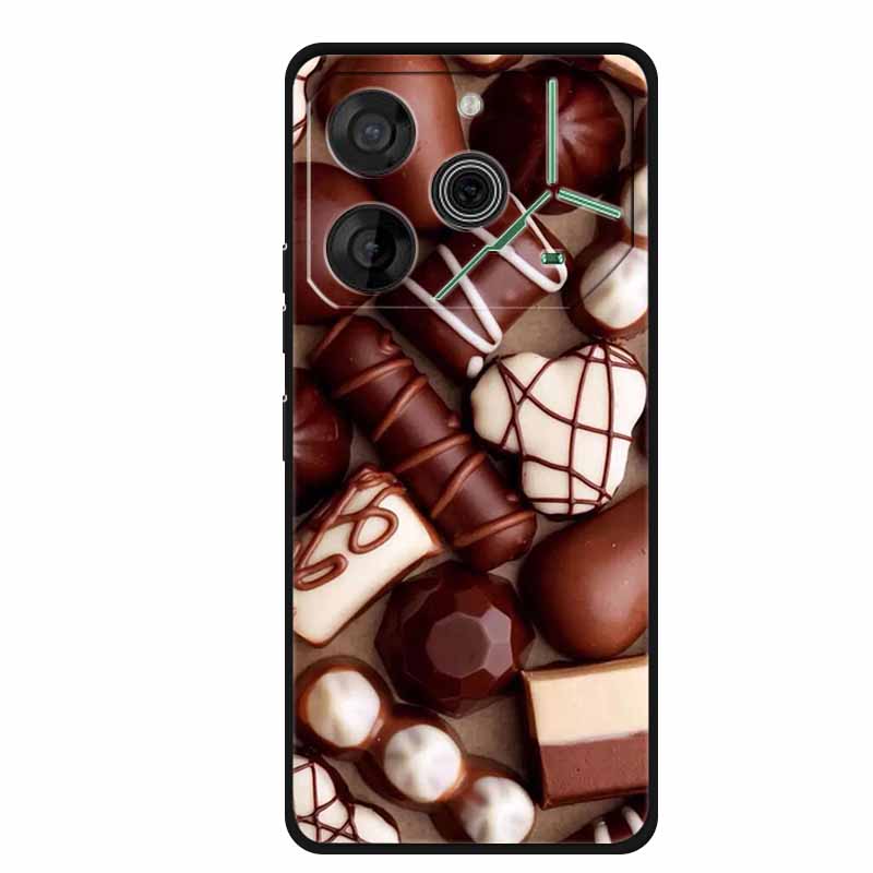 Für Tecno Pova 6 Neo Hülle Tiere TPU Weiches Silikon Rückabdeckung Handyhüllen für Tecno Pova 6Neo 6,78" Stoßfest Wolf Cool funda