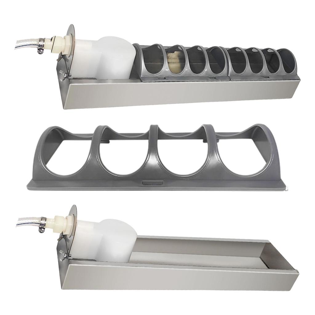 Rustproof Automatic Poultry Waterer Smooth Surfaces Easyly Maintenance Ideal For Backyard Chickens And Large Farms