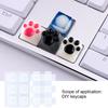 2pcs Resin Jewelry DIY Cat Claw Resin Casting Mould Durable White Silicone Keycaps Silicone Cute Keycap Mould Gamer