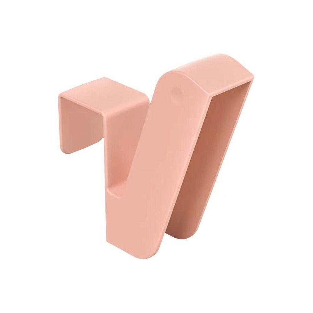 

Пластиковая стойка для сандалий, стойка для хранения без перфорации, переносная сушилка для обуви розовый