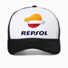 Boné de beisebol Repsol esportes ao ar livre boné ajustável Verão malha fresca respirável bonés chapéu de corrida
