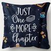 1pc Pillowcase, Comfortable Reading Pillow Cover, Modern Design, Soft and Smooth Polyester Short Plush Fabric, Single-Sided Printed Pattern, 45cm*45cm