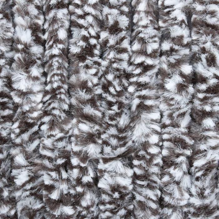 Moustiquaire - vidaXL - Marron et beige - 120x220 cm - Chenille 100% - Réglable et léger