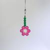 Sweet Phone Chain Strap Lanyard Colorful Bead Flower Pendant Phone Charm Hangings Decoration Cute Phone Accessories
