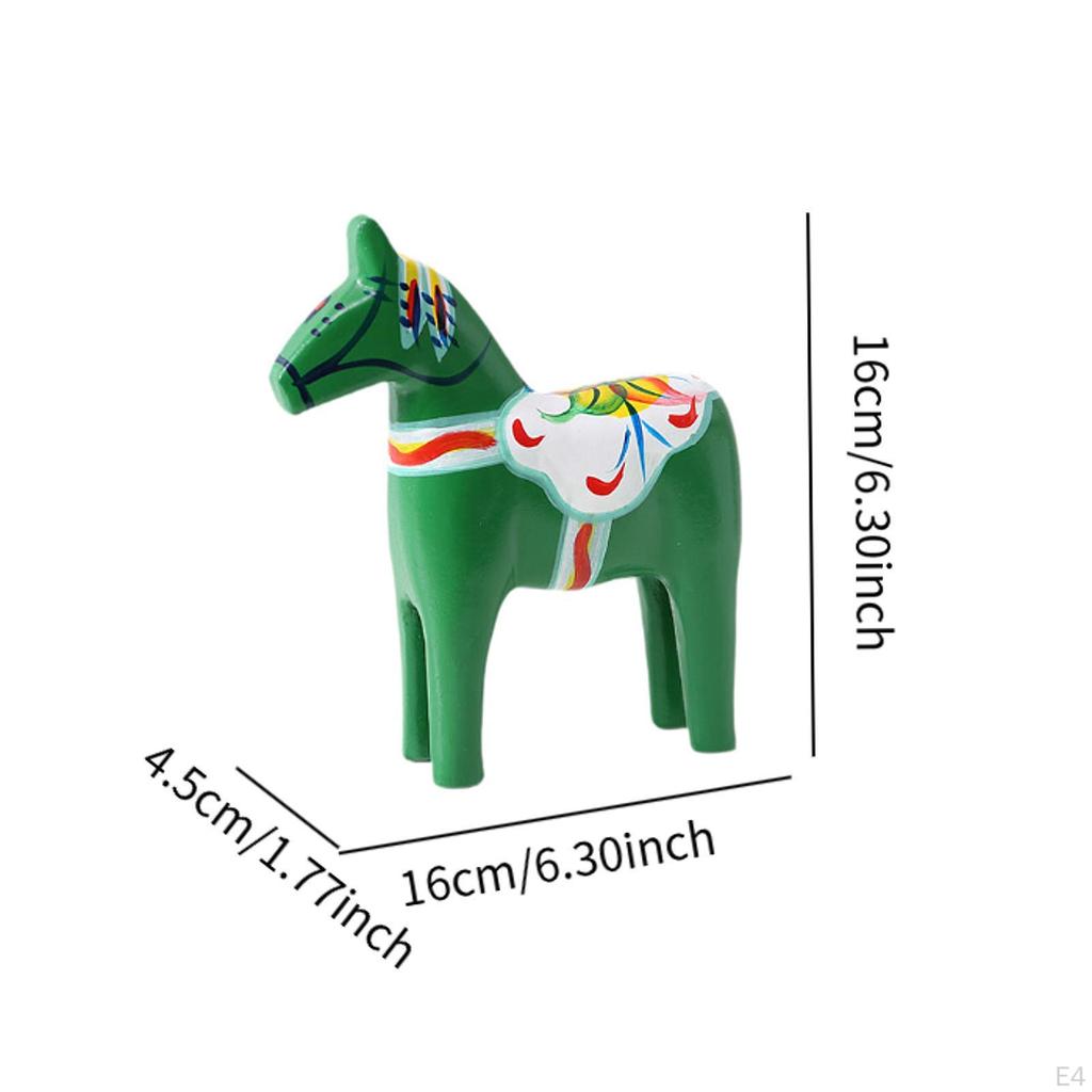 Wooden Horse Sculpture - Vintage Home Decor Piece