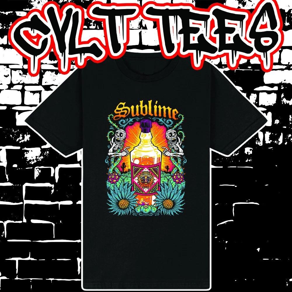 Men s and Women s T-shirts Sublime Band Tee 100% Cotton L